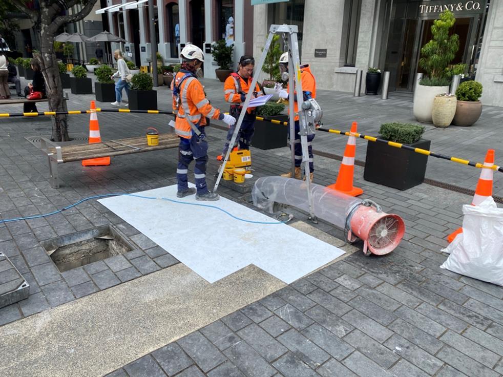 BRITOMART SQUARE – FOUNTAIN WATER TANK